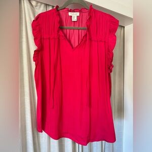 Hot Pink RACHEL ZOE Blouse (XL)